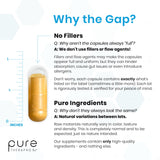 Pure Therapro Rx certificado NSF mostrado para confianza y control de calidad