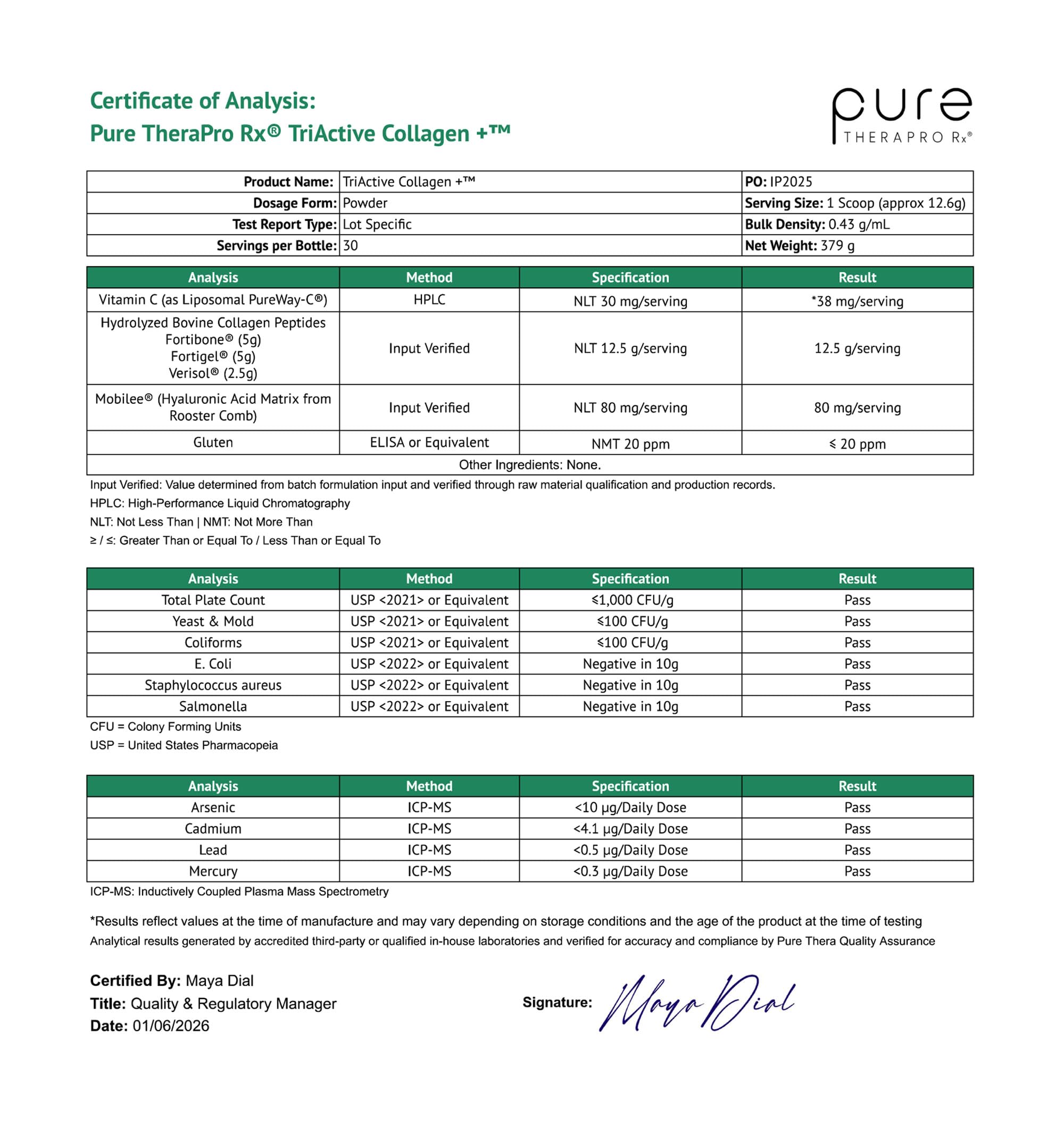 Pure Therapro Rx producto en ambiente de bienestar y rutina diaria