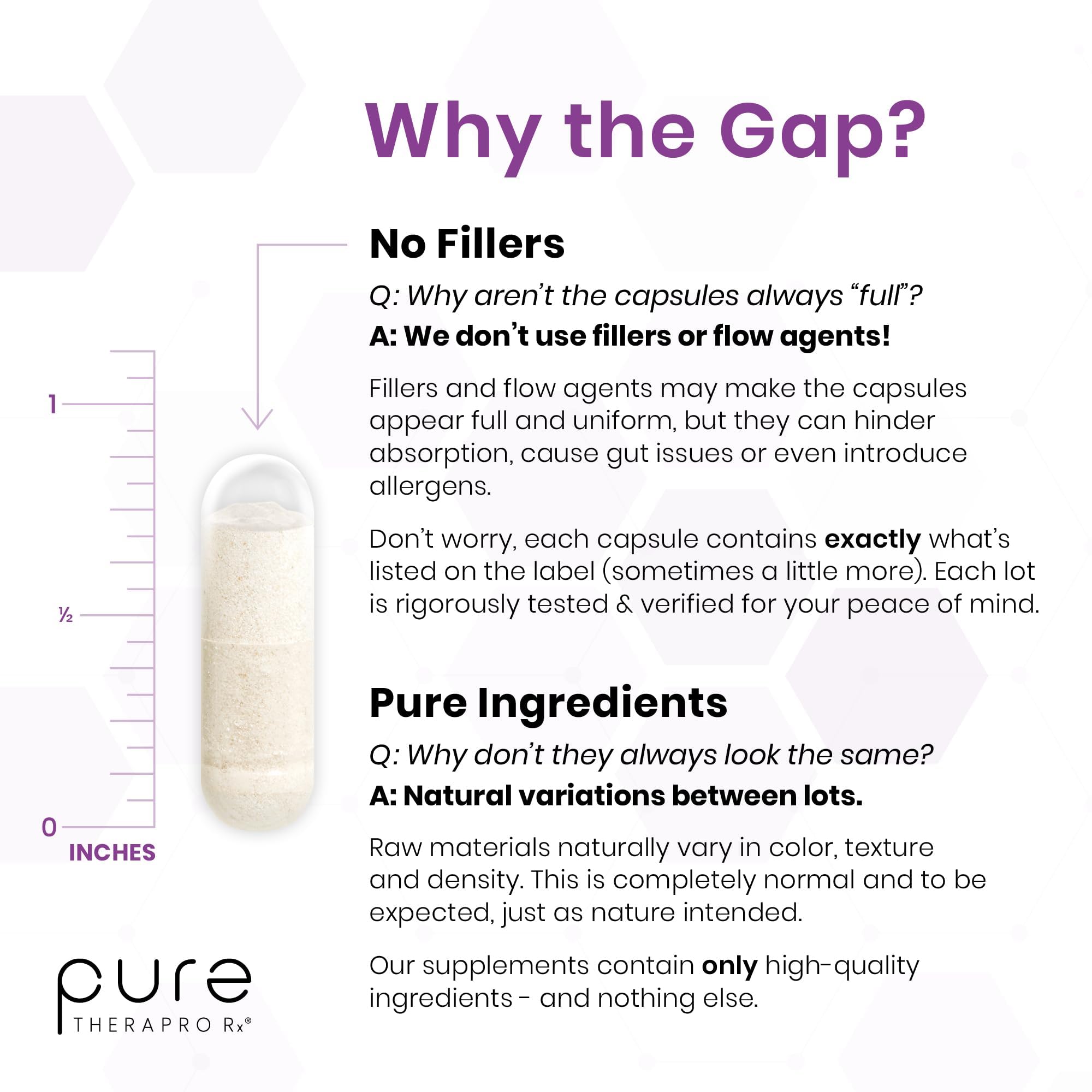 Pure Therapro Rx en un desayuno saludable resaltando uso diurno sin somnolencia