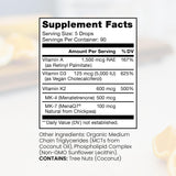 Pure Therapro Rx etiqueta detalle con información de ingredientes y dosificación