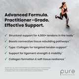 Pure Therapro Rx etiqueta nutricional legible mostrando dosis y componentes
