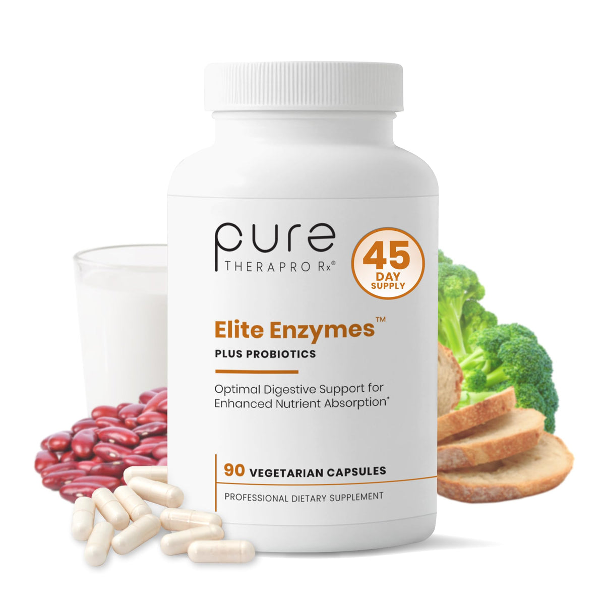 Pure Therapro Rx vista frontal del envase que comunica pureza y calidad