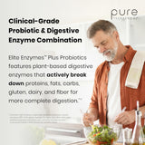 Pure Therapro Rx lista de ingredientes patentados destacando control de calidad