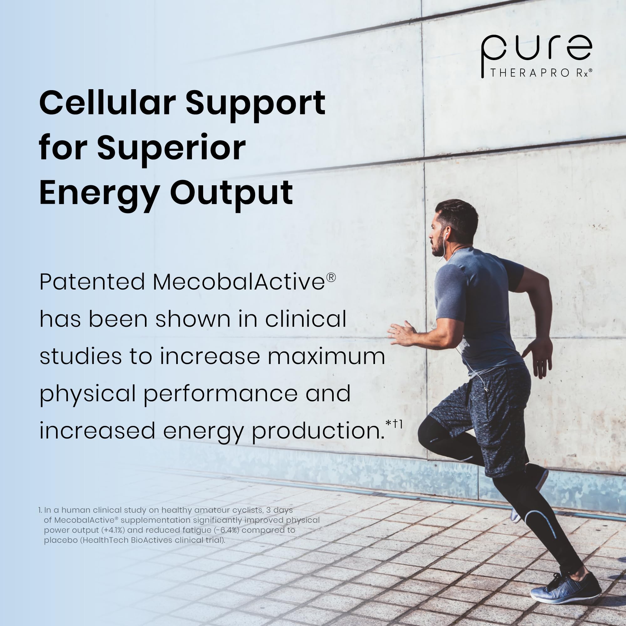 Pure Therapro Rx embalaje lateral mostrando diseño y seguridad de sello