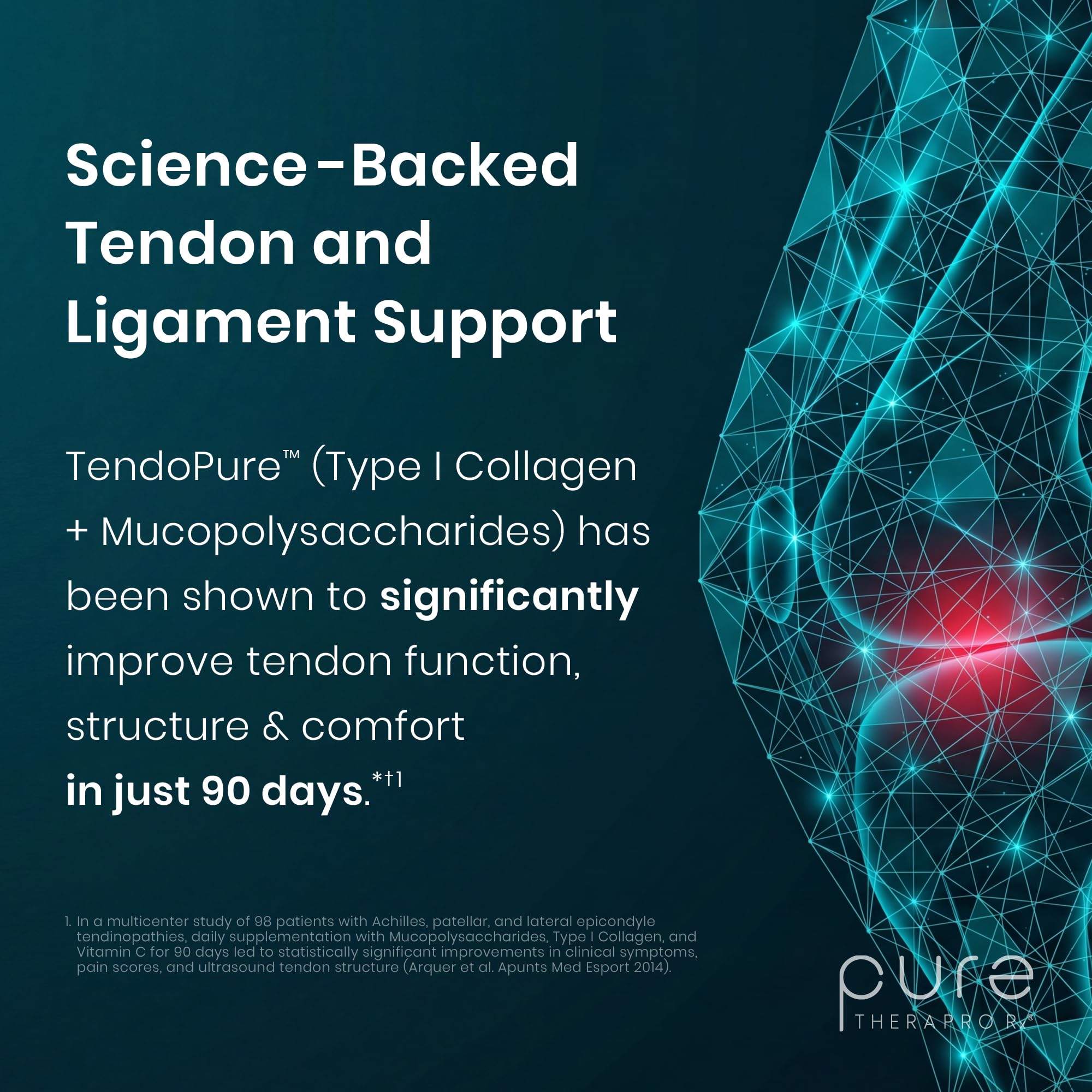Pure Therapro Rx tamaño comparativo con monedas para referencia de escala