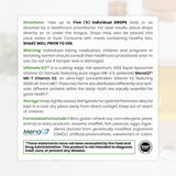 Pure Therapro Rx primer plano del líquido liposomal mostrando textura