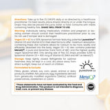 Pure Therapro Rx líquido dorado brillante resaltando textura liposomal