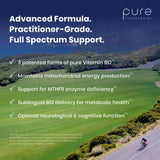 Pure Therapro Rx uso sublingual: gotas bajo la lengua para absorción rápida