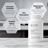 Pure Therapro Rx extracto de quercetina Quercefit en textura y color