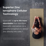 Pure Therapro Rx tabla nutricional que informa dosis y composición