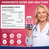 PureBalm textura de gominola en primer plano que destaca su masticabilidad agradable