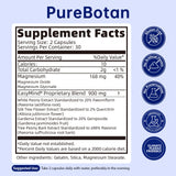 PureBotan cápsulas pequeñas y lisas fáciles de tragar
