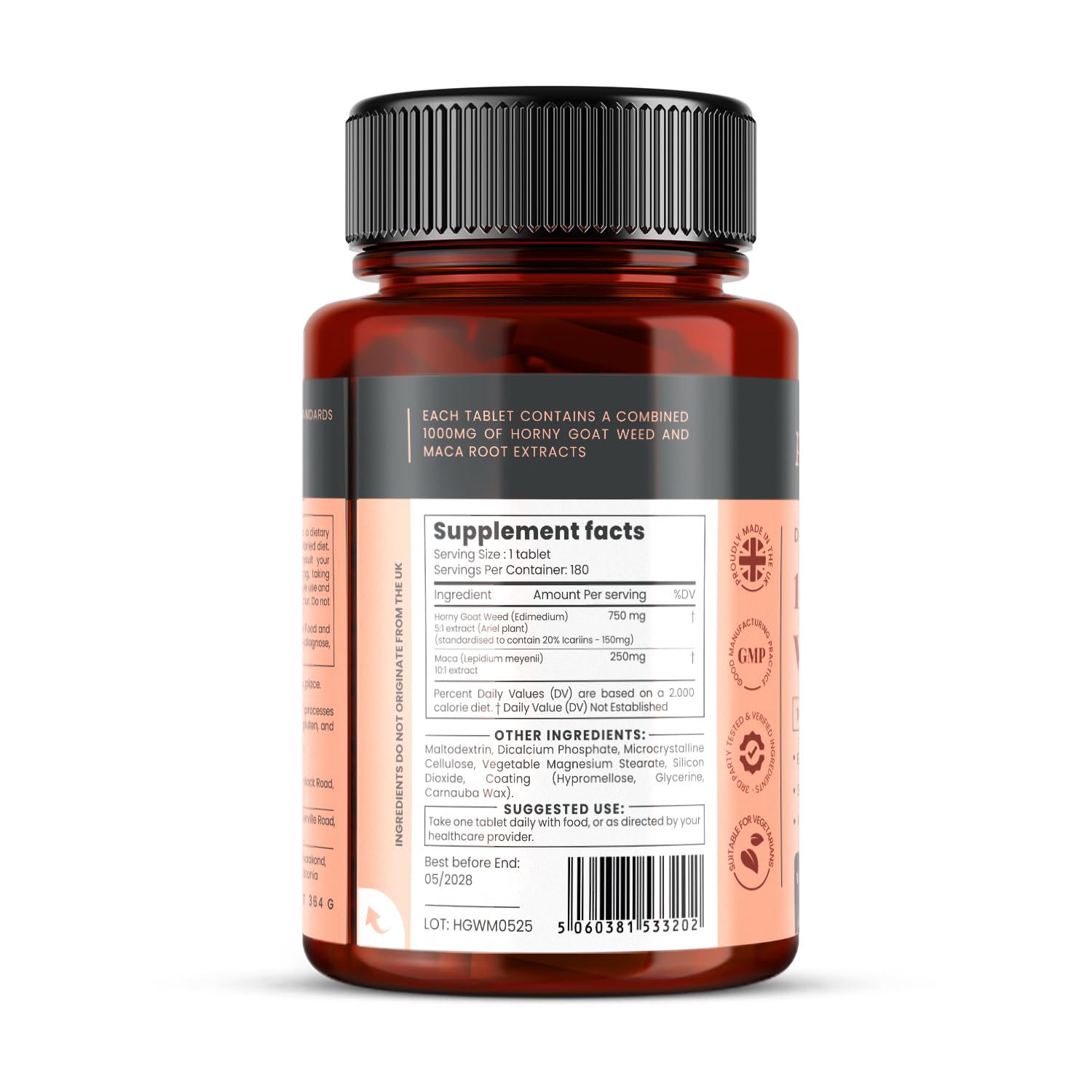 pureclinica textura de tableta en primer plano para ver calidad y compacto