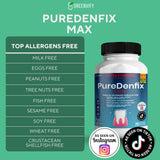 PureDenfix Max envase abierto con cápsulas para fácil dosificación