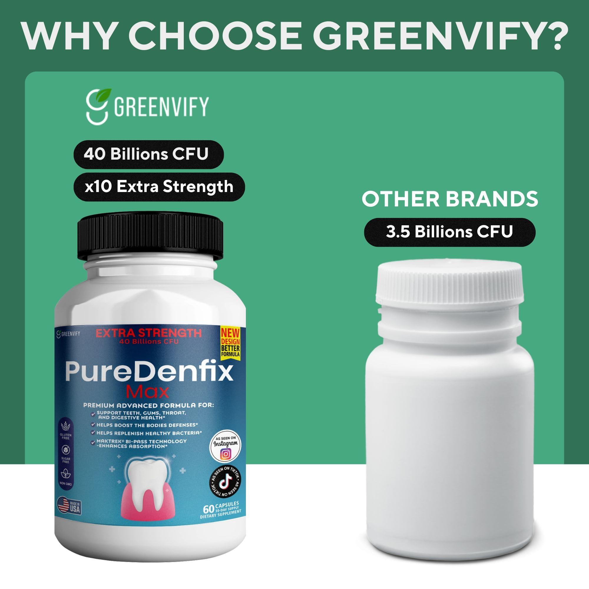 PureDenfix Max en entorno de desayuno saludable para integración diaria