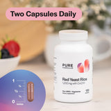PureFormulas etiqueta con ingredientes y declaraciones de calidad