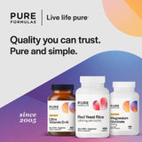 PureFormulas suplemento sobre mesa en rutina diaria útil