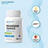 Puregen Labs comparación de tamaño con moneda para referencia visual clara