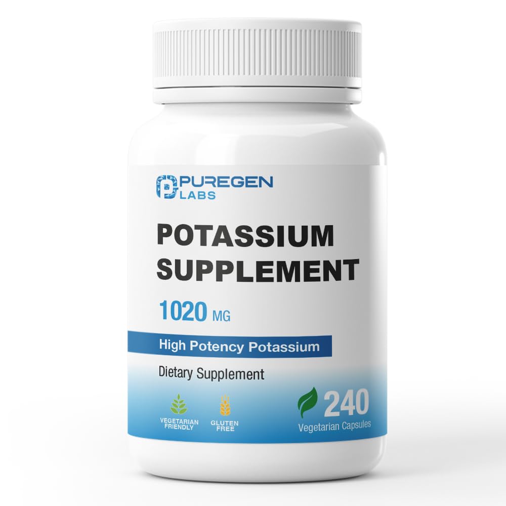 Puregen Labs frasco frontal mostrando 240 cápsulas y etiqueta clara