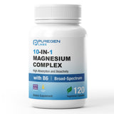 P Puregen Labs frente del empaque mostrando la marca y beneficios