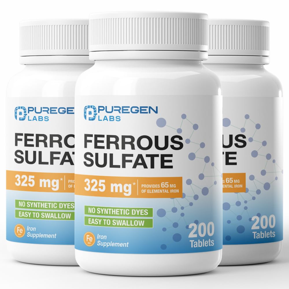 Puregen Labs envase frontal mostrando 600 tabletas y marca, conveniencia de suministro
