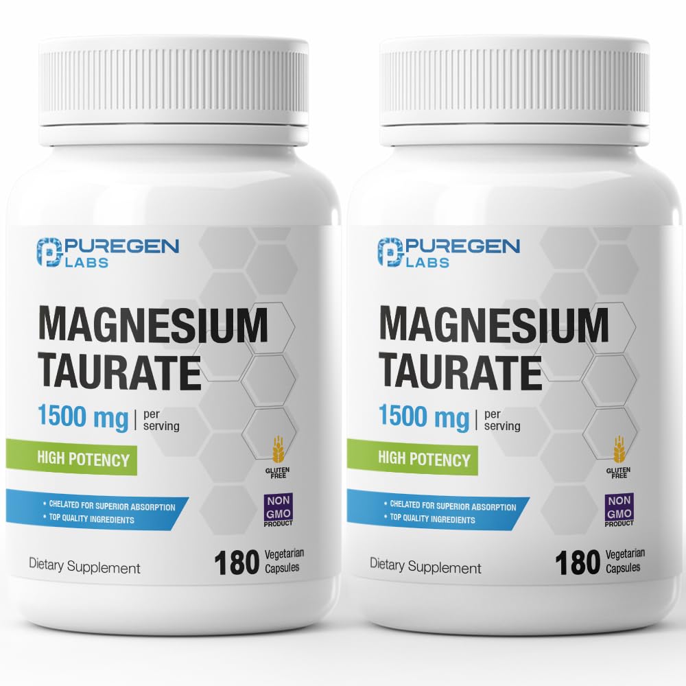 Puregen Labs frontal del envase mostrando 360 cápsulas y marca, transmite confianza