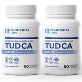 P Puregen Labs frasco frontal mostrando etiqueta clara y beneficio de pureza