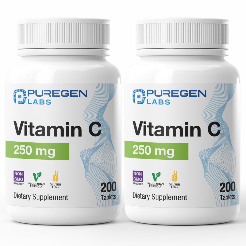 P Puregen Labs frontal del envase mostrando cantidad y beneficio inmunológico