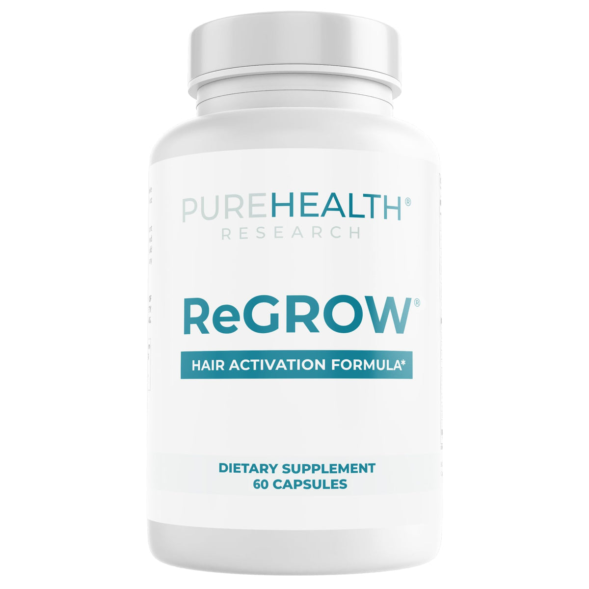 PUREHEALTH RESEARCH frasco frontal mostrando el envase y beneficios visibles