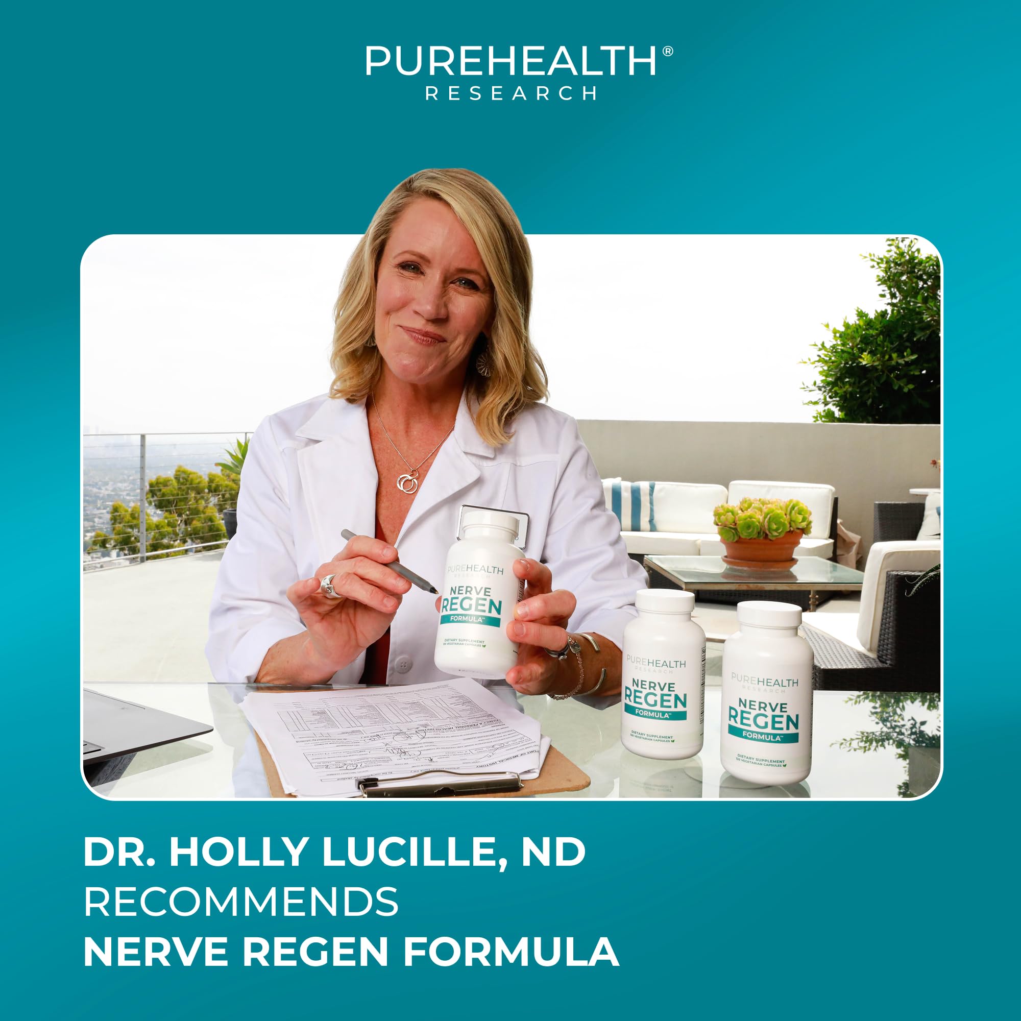 PUREHEALTH RESEARCH sellos de certificados, confirma fabricación y estándares