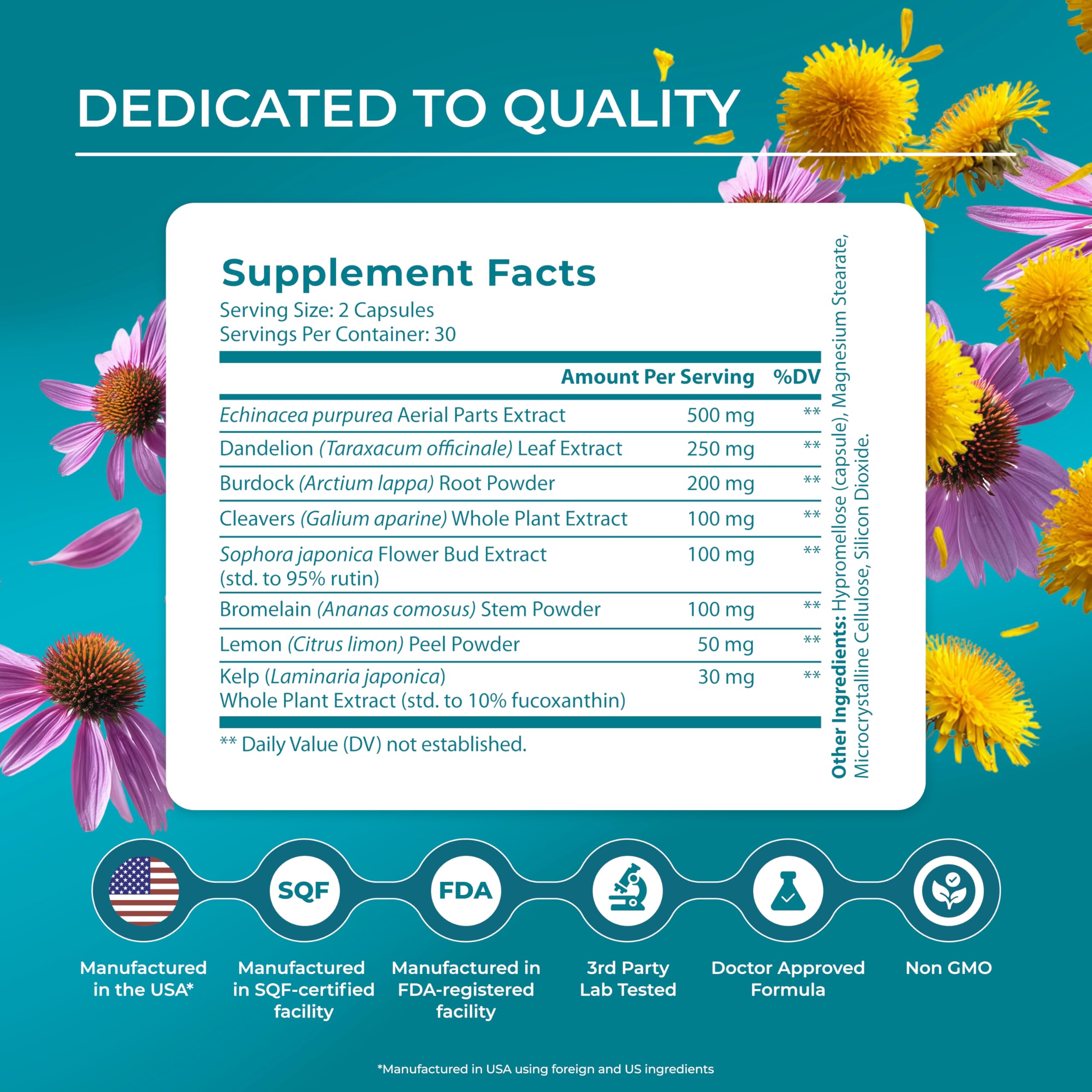 PUREHEALTH RESEARCH etiqueta en primer plano con lista de ingredientes y ventaja vegana