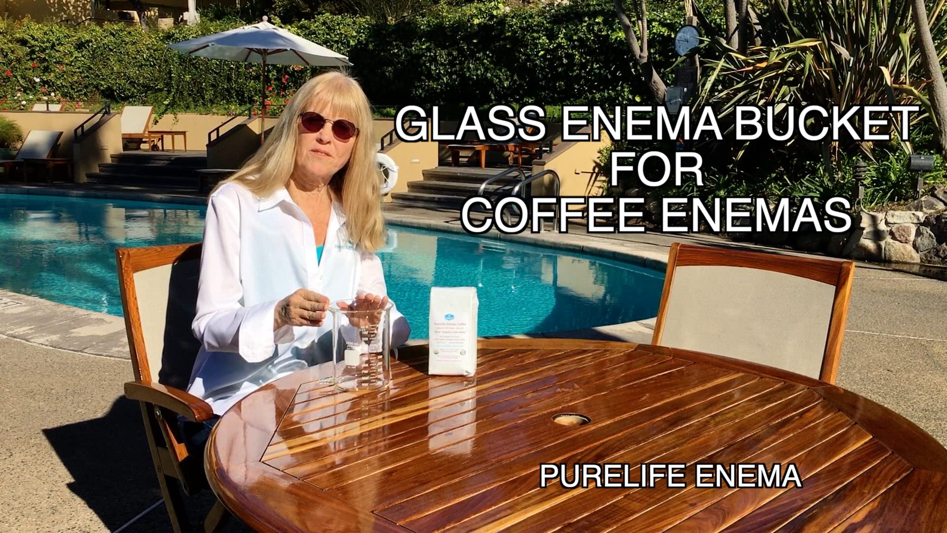 Purelife Enema comparación de tamaño 1 lb para múltiples usos en el hogar