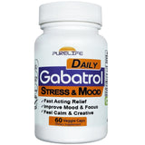 PureLife Supplements Gabatrol frontal del envase mostrando etiqueta clara y beneficios