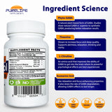 PureLife Gabatrol relajación nocturna antes de dormir para mejor descanso
