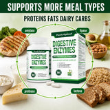 Purely Optimal etiqueta nutricional enfatizando dosis y garantía GMP