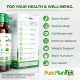 PurePlantD3 cápsula detalle textura vegana y sin recubrimiento artificial