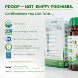 PurePlantD3 cápsula en mano para mostrar tamaño y facilidad de deglución