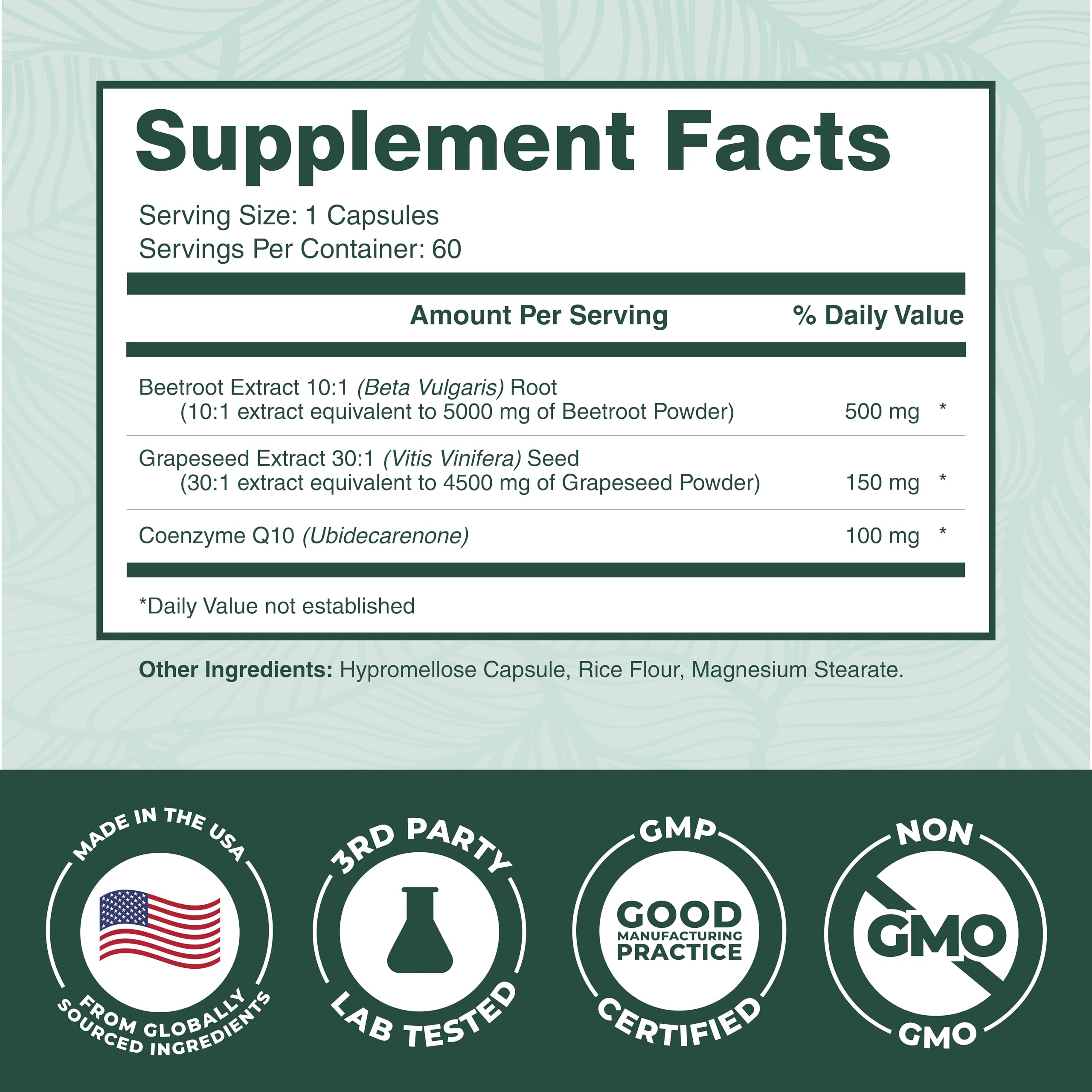 PurePremium detalle de etiqueta y panel nutricional, confianza y transparencia