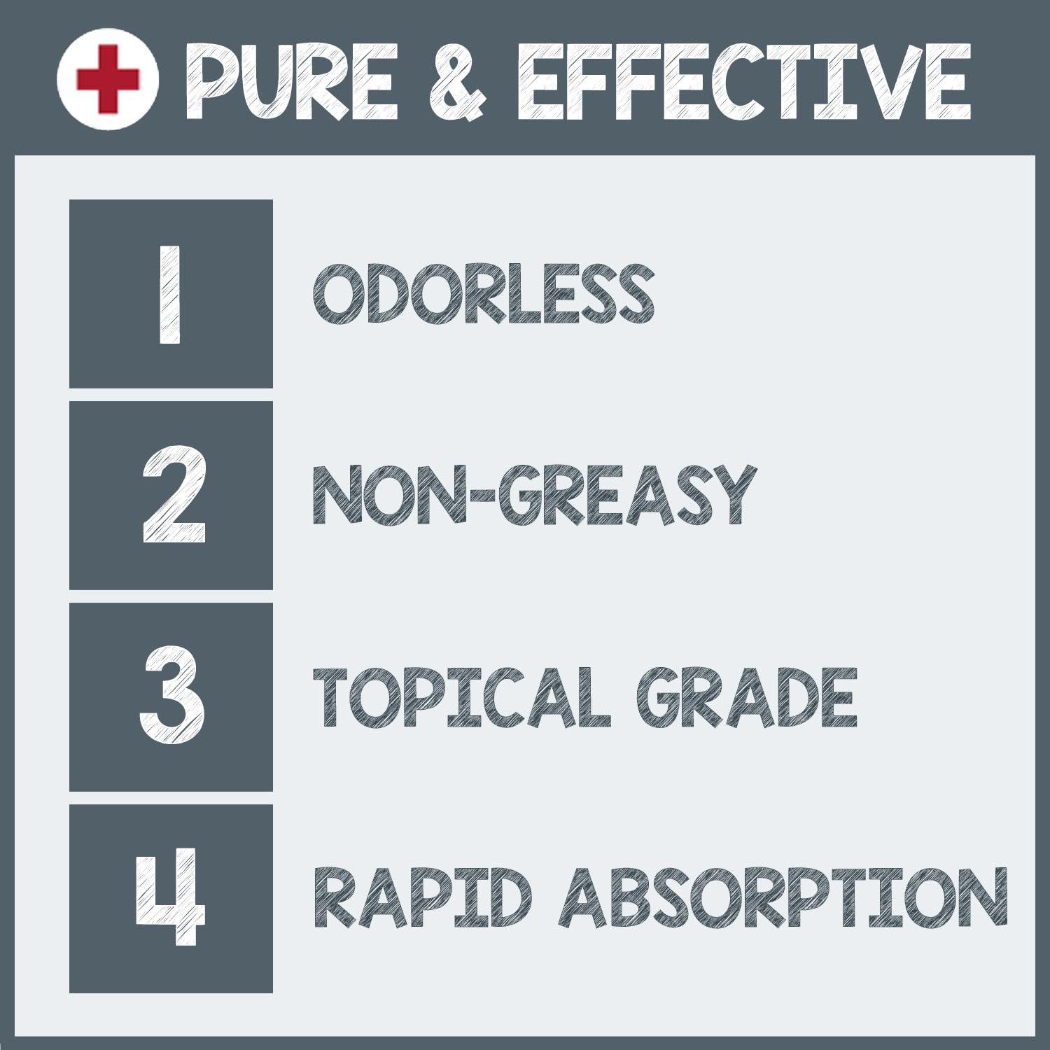 pureSCRUBS etiqueta que destaca origen Zechstein y pureza mineral superior