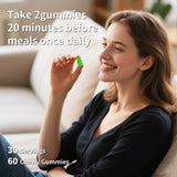Pureverve gominolas en mesa con estilo de vida saludable y uso diario