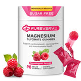 Pureverve empaque frontal mostrando 90 gominolas y beneficios visibles