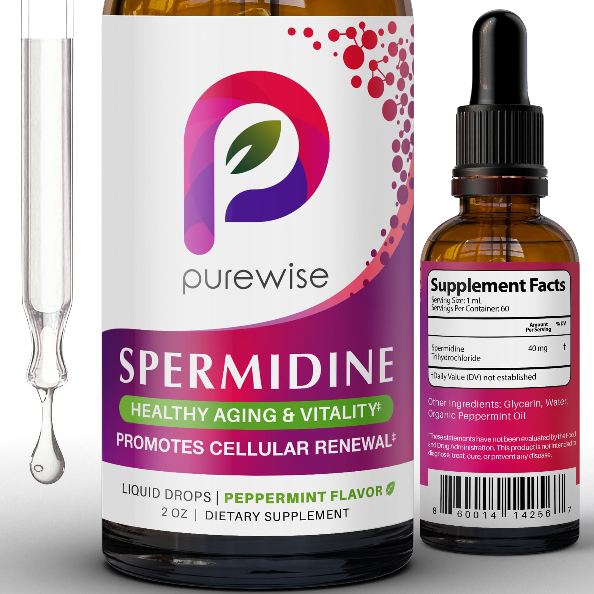 PureWise frontal del envase mostrando marca y beneficio de alta pureza