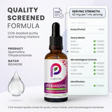 PureWise certificado de pruebas de terceros evidenciando control de calidad
