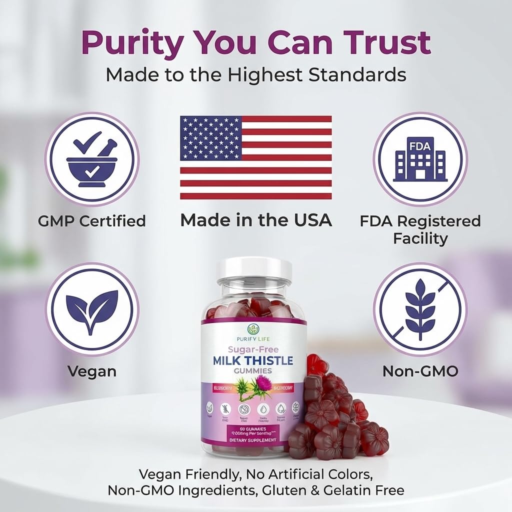 Purify Life etiqueta nutricional destacada, transparencia de ingredientes