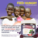 Purify Life familia disfrutando gominolas para uso diario conveniente