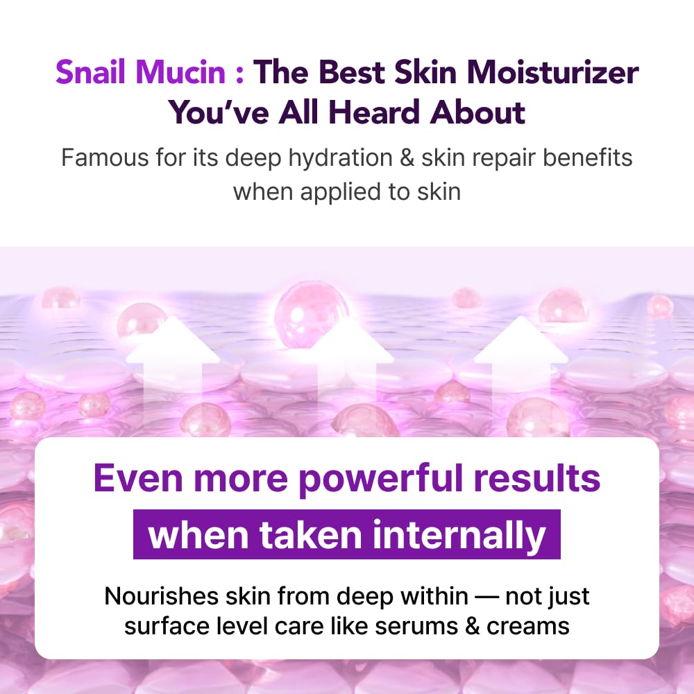 PURIKA MUCIN ingredientes principales mostrados: mucina, colágeno y vitaminas