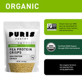 PURIS etiqueta nutricional enfocada en 18 g proteína y 7 g carbohidratos
