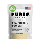 PURIS envase frontal mostrando etiqueta y beneficio proteico