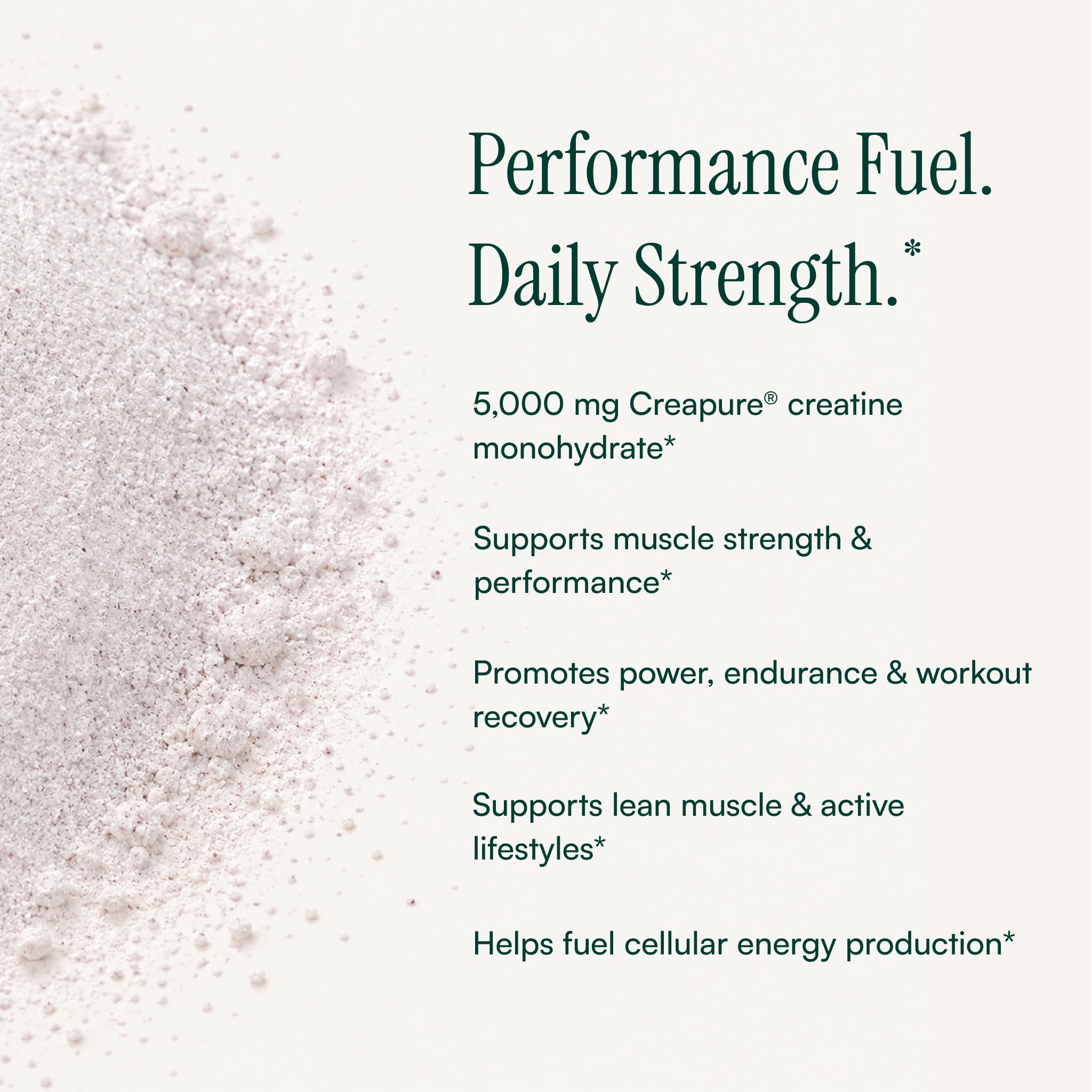 Purity Products etiqueta con ingredientes y sello de calidad visible