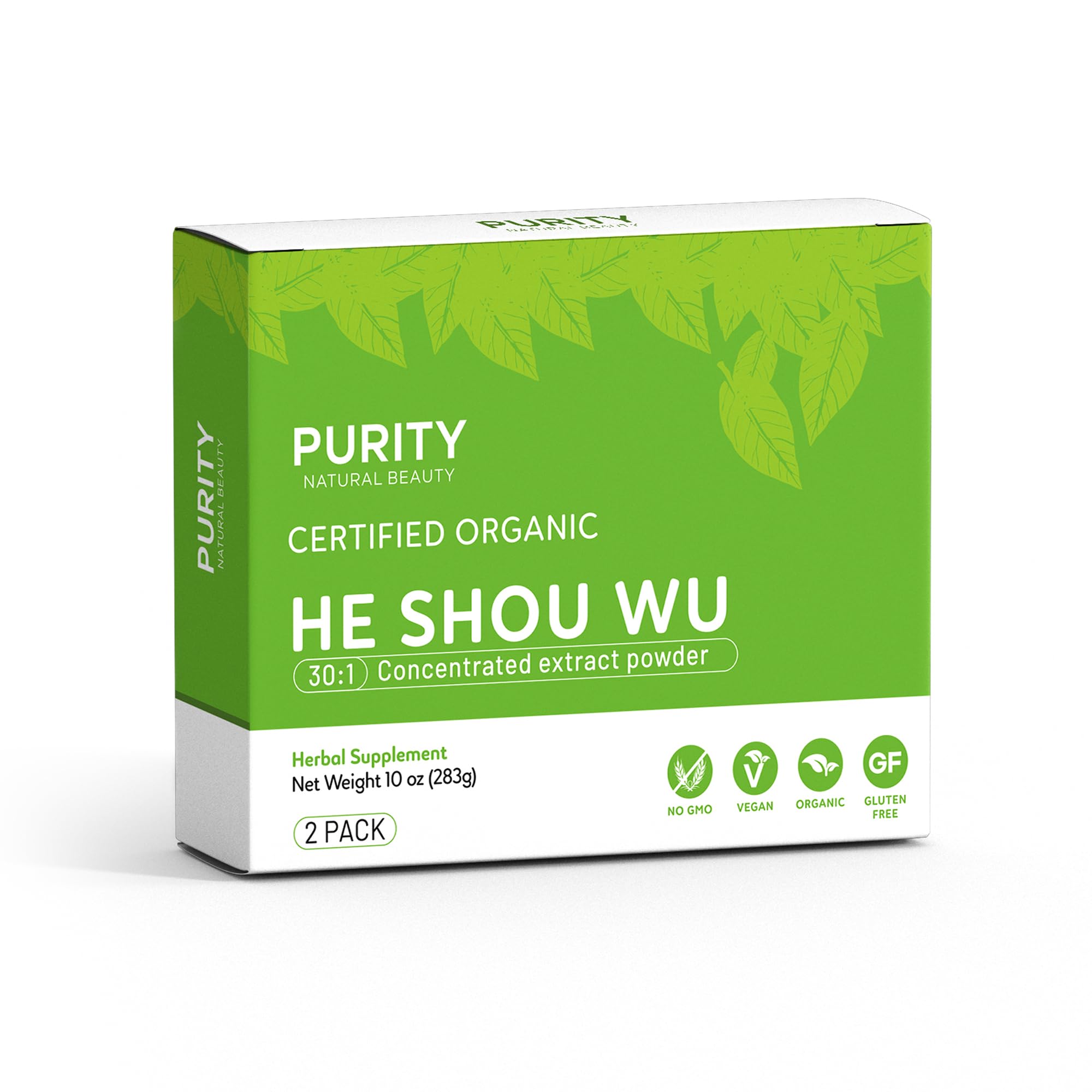 Purity Natural Beauty polvo disuelto en bebida caliente sin posos visible